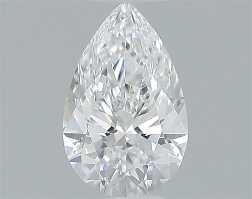 0.36 carat D-VS1 Natūralus Pear Deimantas (1)