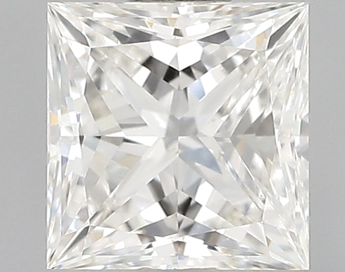 0.61 carat H-VS1 Natūralus Princess Deimantas (1)