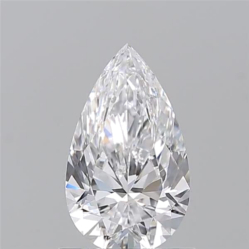 1.01 carat D-VS2 Natūralus Pear Deimantas (1)