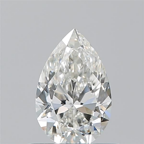 0.61 carat I-IF Natūralus Pear Deimantas (1)