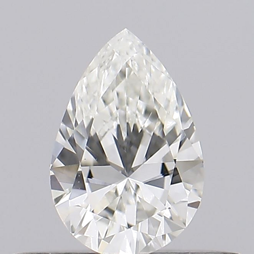 0.23 carat I-VVS2 Natūralus Pear Deimantas (1)