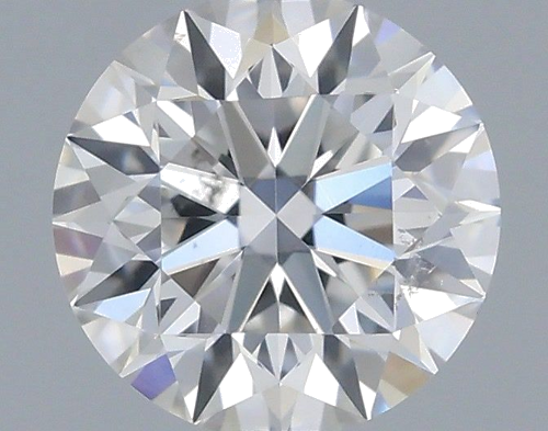 0.37 carat F-SI2 Excellent cut Natūralus Round Deimantas (1)