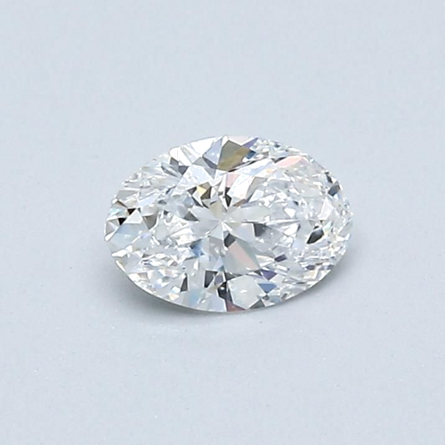 0.38 carat E-VS2 Natūralus Oval Deimantas (1)