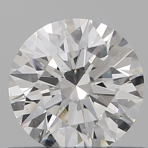 0.5 carat E-SI1 Excellent cut Natūralus Round Deimantas (1)