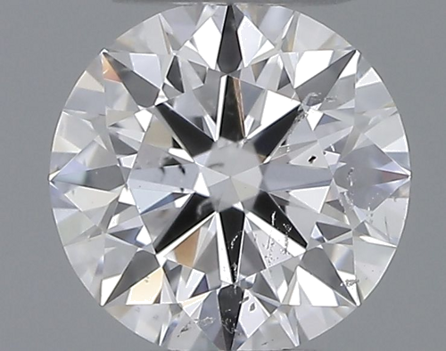 0.43 carat E-SI2 Very Good cut Natūralus Round Deimantas (1)
