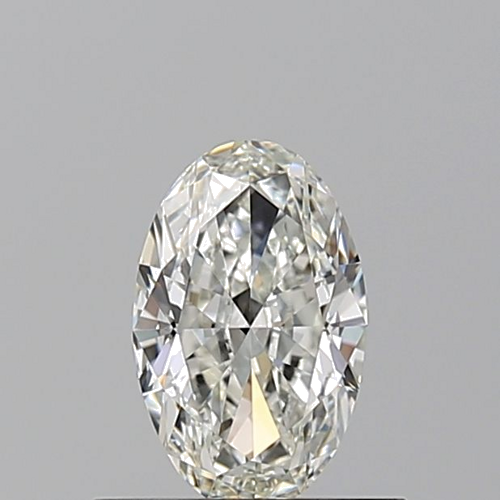 0.5 carat I-VS1 Natūralus Oval Deimantas (1)