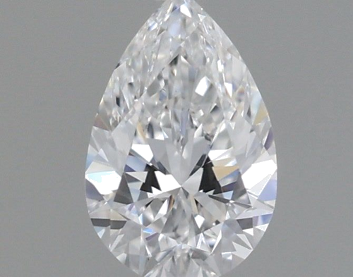 0.3 carat D-VS1 Natūralus Pear Deimantas (1)