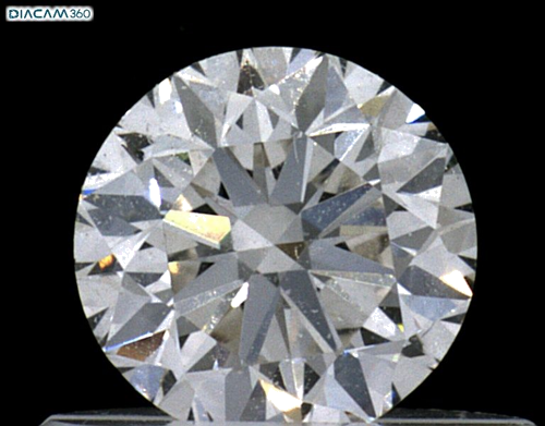 0.5 carat H-VS2 Very Good cut Natūralus Round Deimantas (1)