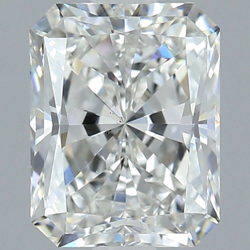 1.68 carat G-VS2 Natūralus Radiant Deimantas (1)