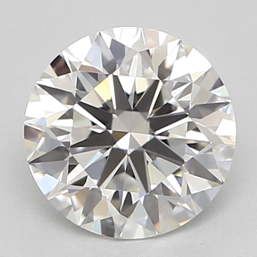 0.59 carat F-VVS1 Excellent cut Natūralus Round Deimantas (1)