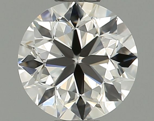0.5 carat H-VVS1 GD cut Natūralus Round Deimantas (1)