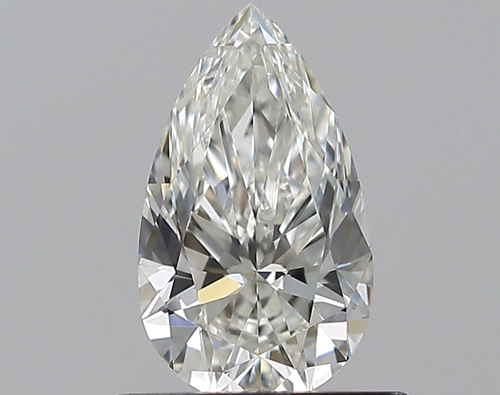 0.66 carat H-VS2 Natūralus Pear Deimantas (1)