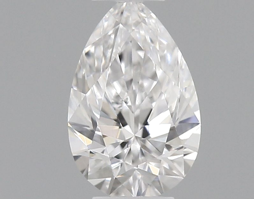 0.23 carat D-VVS1 Natūralus Pear Deimantas (1)