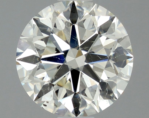 1.01 carat K-SI2 Excellent cut Natūralus Round Deimantas (1)