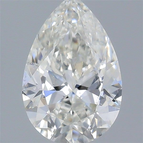 0.41 carat H-SI1 Natūralus Pear Deimantas (1)