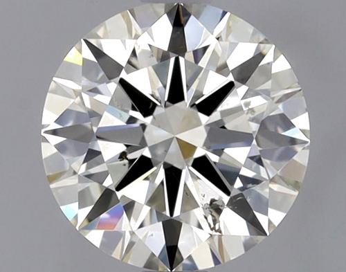 1.02 carat K-SI1 Excellent cut Natūralus Round Deimantas (1)