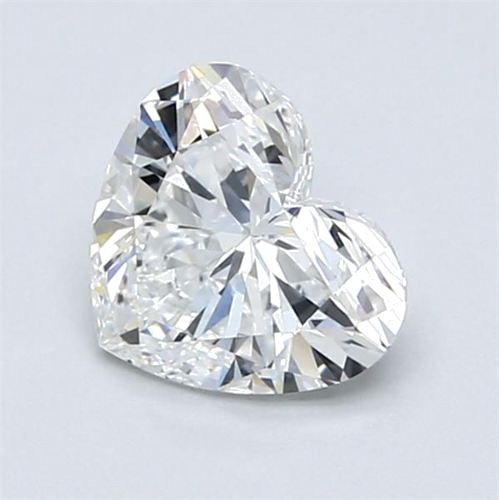 1.2 carat F-SI1 Natūralus Heart Deimantas (1)