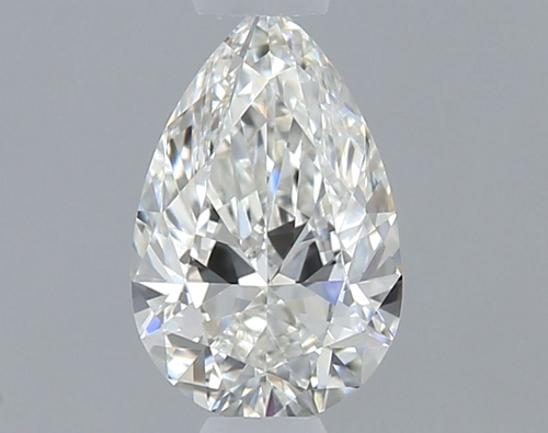 0.4 carat H-VVS2 Natūralus Pear Deimantas (1)