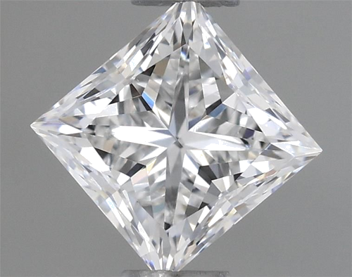 0.46 carat D-VS1 Natūralus Princess Deimantas (1)
