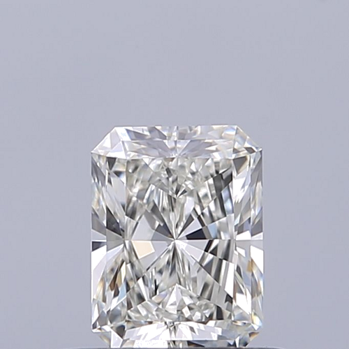 0.51 carat I-VVS1 Natūralus Radiant Deimantas (1)