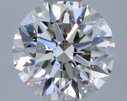 0.61 carat I-VS2 Excellent cut Natūralus Round Deimantas (1)