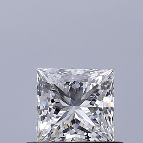 0.51 carat E-VS2 Natūralus Princess Deimantas (1)