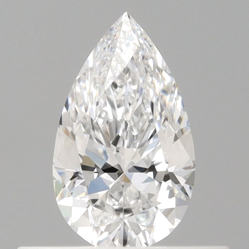 0.4 carat D-VS1 Natūralus Pear Deimantas (1)