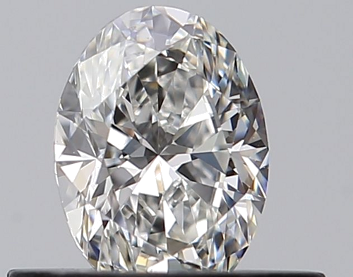 0.4 carat G-VVS2 Natūralus Oval Deimantas (1)