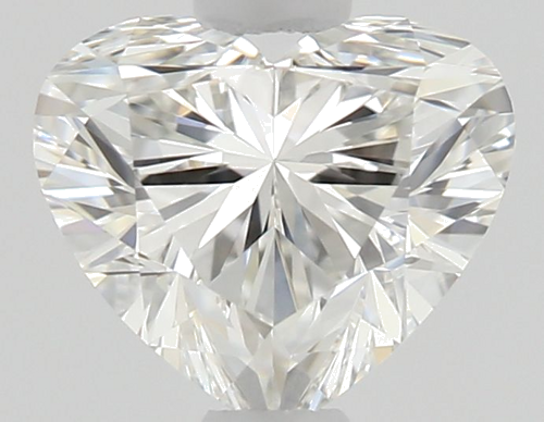 0.55 carat G-VVS1 Natūralus Heart Deimantas (1)