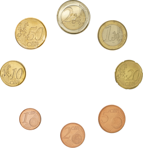 2001 Finland Euro Coin BU Set (5)