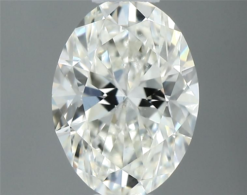 0.4 carat I-SI1 Natūralus Oval Deimantas (1)