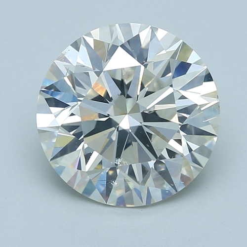 6.01 carat J-SI2 Excellent cut Natūralus Round Deimantas (1)