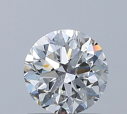 0.9 carat F-SI2 Very Good cut Natūralus Round Deimantas (1)