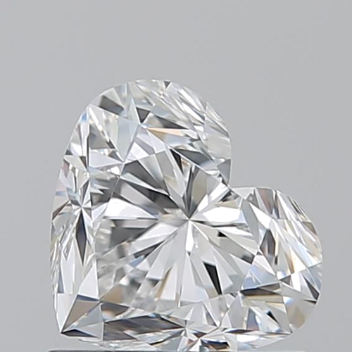 1.06 carat E-VVS2 Natūralus Heart Deimantas (1)