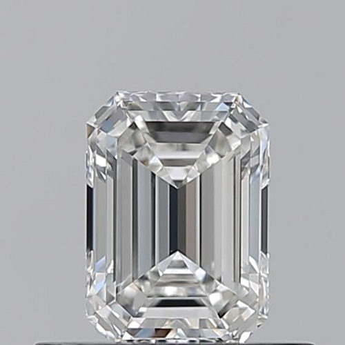 0.5 carat F-VVS2 Natūralus Emerald Deimantas (1)