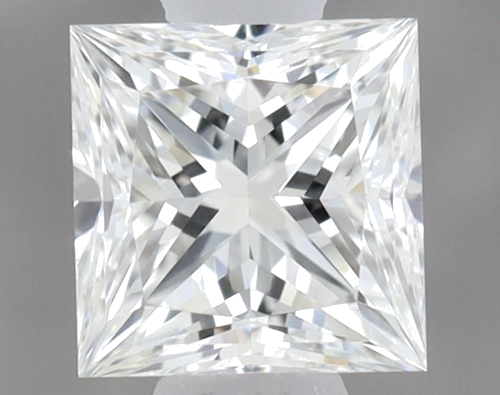 0.45 carat H-VS2 Natūralus Princess Deimantas (1)
