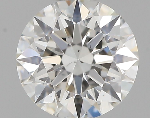 0.51 carat H-SI1 Excellent cut Natūralus Round Deimantas (1)