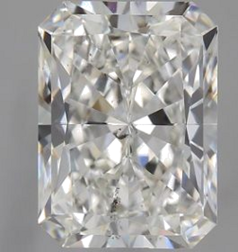 3.01 carat G-SI2 Natūralus Radiant Deimantas (1)