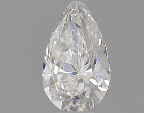 0.3 carat F-VS1 Natūralus Pear Deimantas (1)