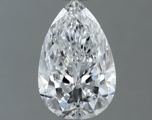 0.81 carat E-VS1 Natūralus Pear Deimantas (1)