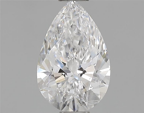 0.62 carat D-SI2 Natūralus Pear Deimantas (1)