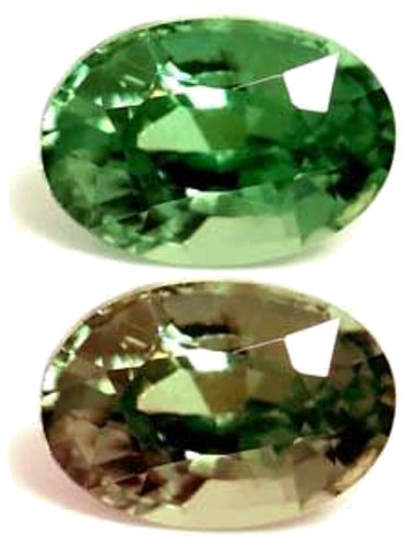 0.55 carat GREEN Oval Alexandrite (1)