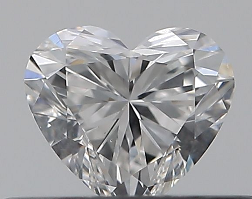 0.31 carat F-SI2 Natūralus Heart Deimantas (1)