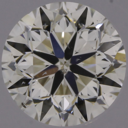 0.5 carat K-SI2 GD cut Natūralus Round Deimantas (1)