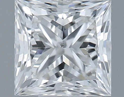 0.6 carat H-VS2 Natūralus Princess Deimantas (1)
