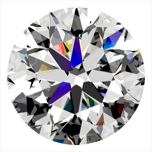 0.3 carat G-VVS2 Very Good cut Natūralus Round Deimantas (1)