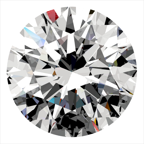 0.3 carat F-VS1 Excellent cut Natūralus Round Deimantas (1)