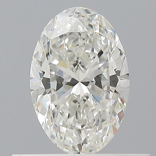 0.5 carat H-VS2 Natūralus Oval Deimantas (1)