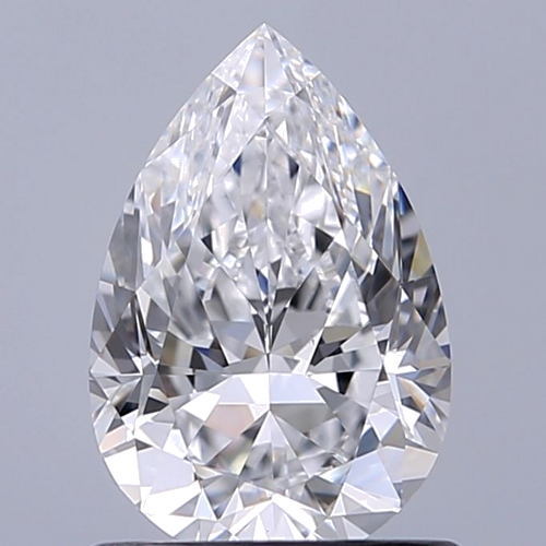0.91 carat D-VS1 Natūralus Pear Deimantas (1)