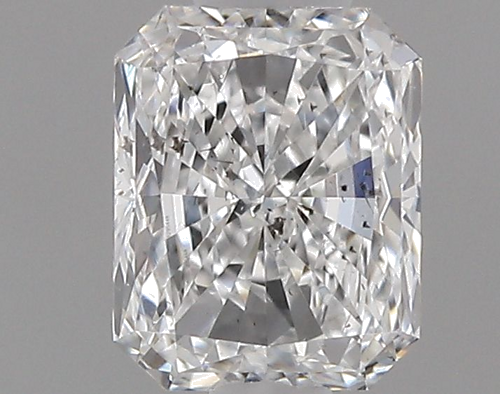 0.5 carat E-SI2 Natūralus Radiant Deimantas (1)
